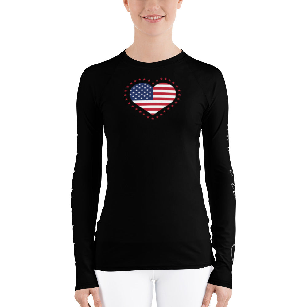 Freedom Women's Rash Guard