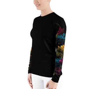 Romantic Artist Women's Rash Guard