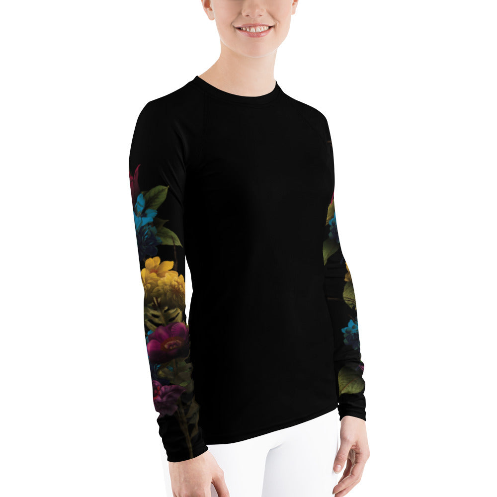 Romantic Artist Women's Rash Guard