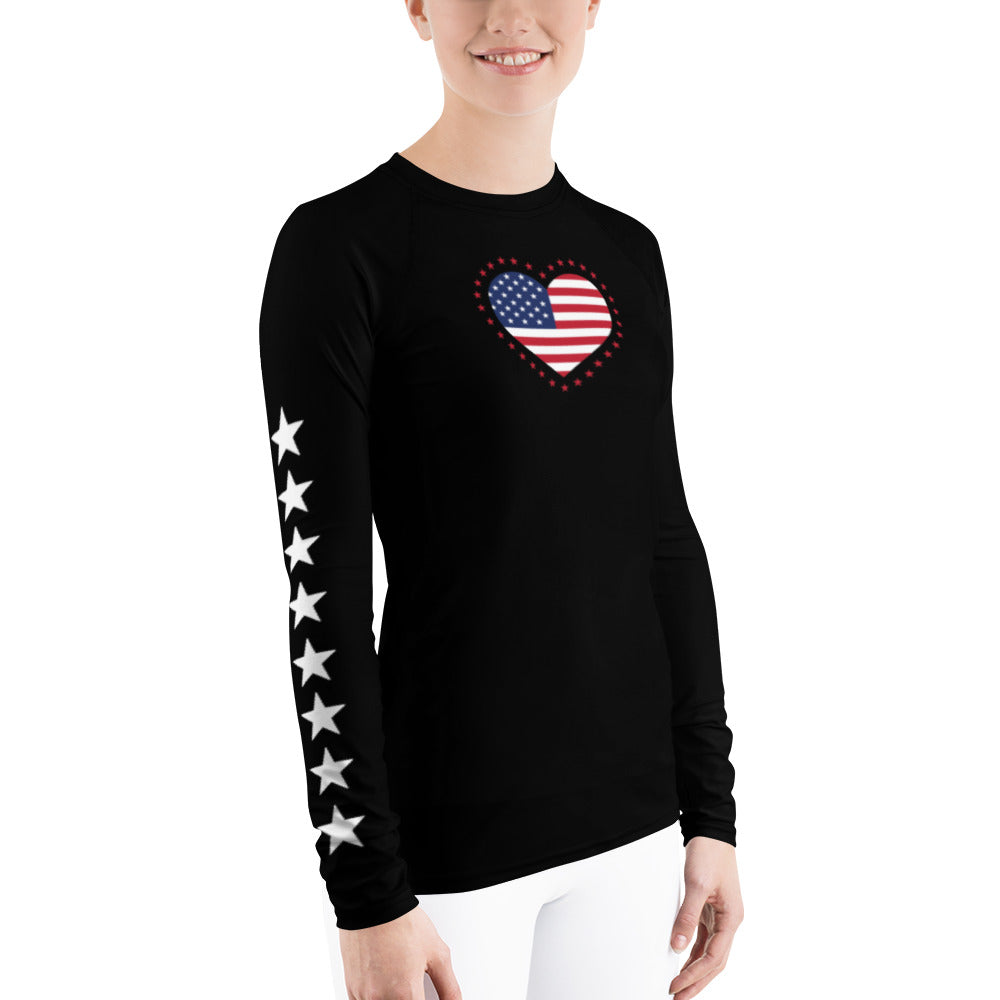 Freedom Women's Rash Guard