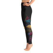 Load image into Gallery viewer, Romantic Artist Yoga Leggings