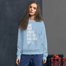 Load image into Gallery viewer, Cities of the World Sweatshirt