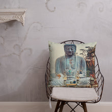 Load image into Gallery viewer, Ogawa Buddha Premium Pillow