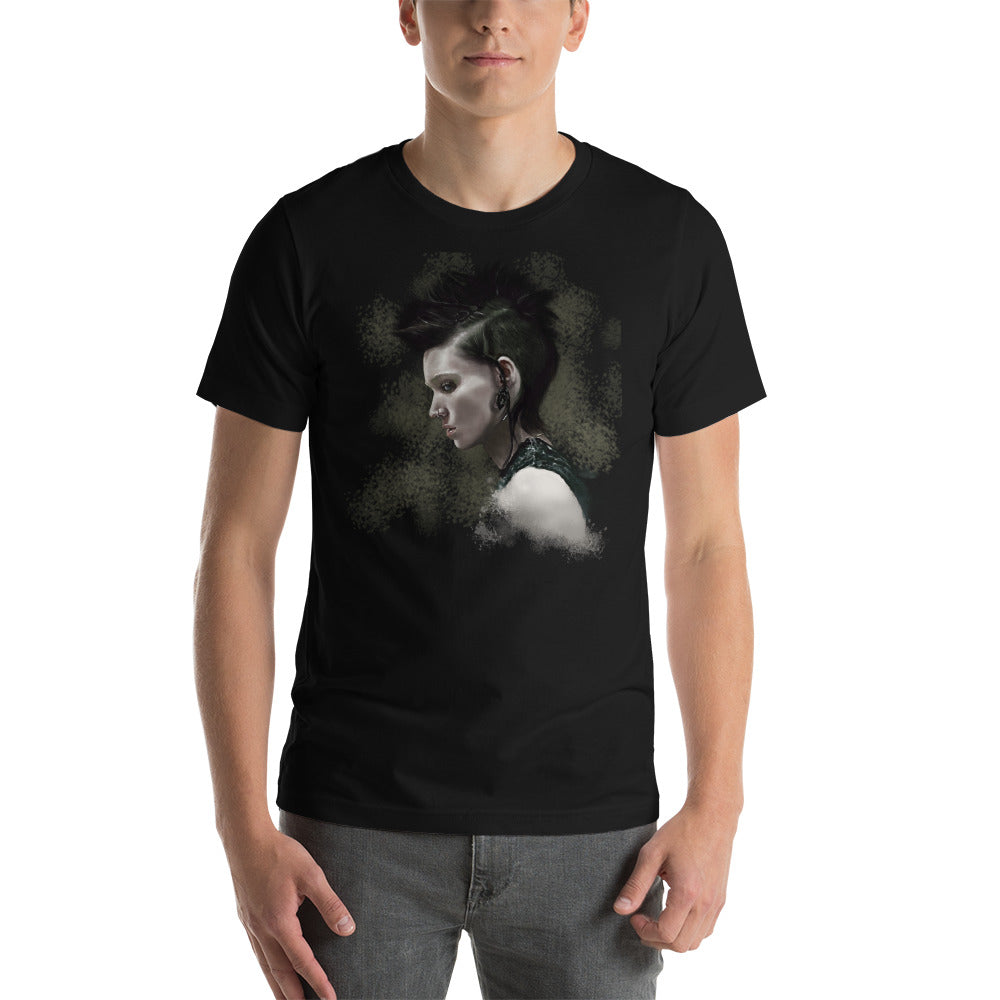 Girl with the Dragon Tattoo - Short-Sleeve Unisex T-Shirt