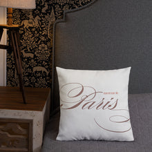 Load image into Gallery viewer, Meet Me In Paris Premium Pillow