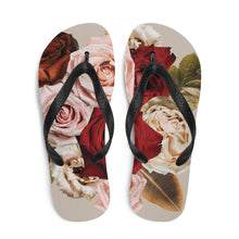 Load image into Gallery viewer, Roses for You Flip-Flops