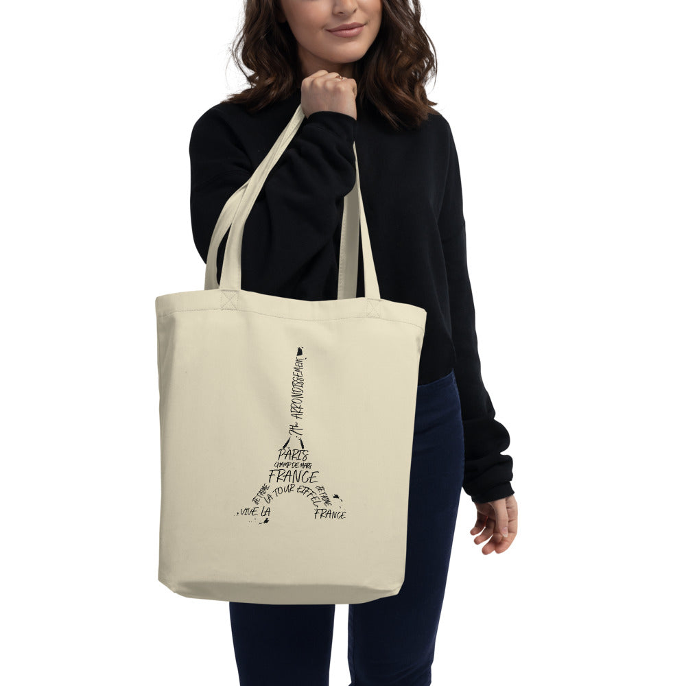 Eiffel Tower Eco Tote Bag