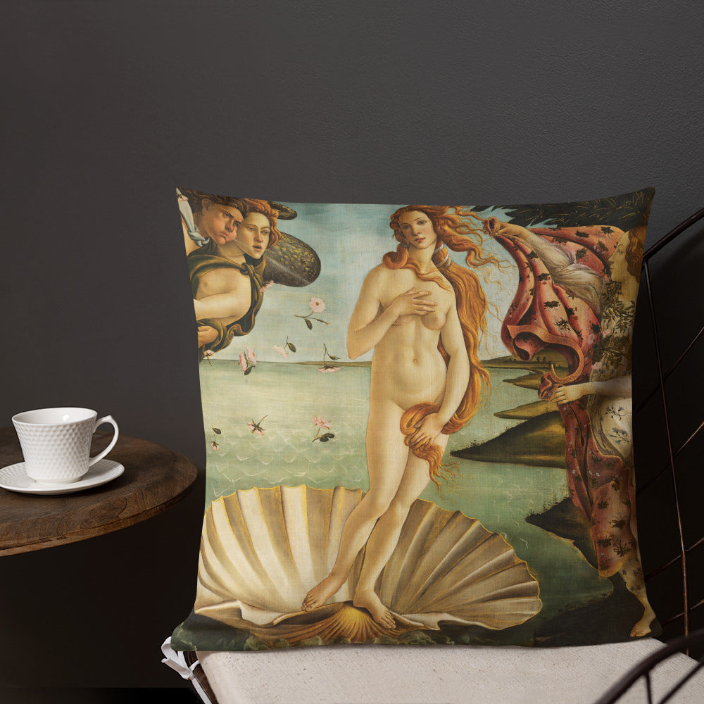 Botticelli's Venus Premium Pillow