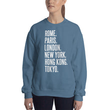 Load image into Gallery viewer, Cities of the World Sweatshirt (9 colors)