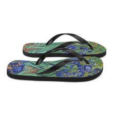 Load image into Gallery viewer, Irises Flip-Flops