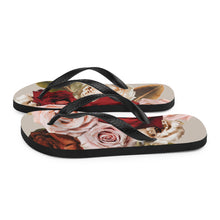 Load image into Gallery viewer, Roses for You Flip-Flops