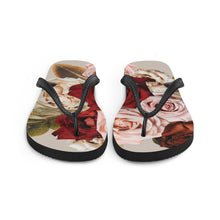 Load image into Gallery viewer, Roses for You Flip-Flops