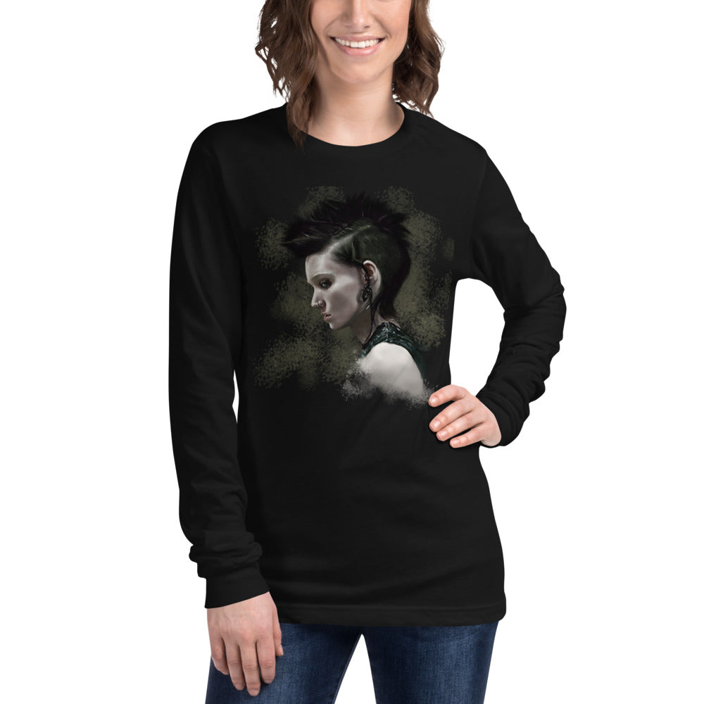 Girl with the Dragon Tattoo long sleeve tee