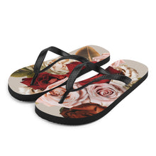 Load image into Gallery viewer, Roses for You Flip-Flops