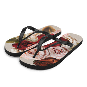 Roses for You Flip-Flops