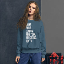 Load image into Gallery viewer, Cities of the World Sweatshirt