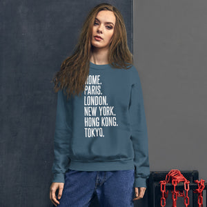 Cities of the World Sweatshirt
