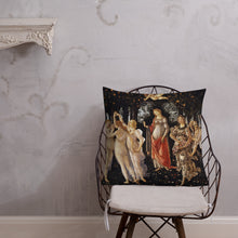Load image into Gallery viewer, Botticelli&#39;s Primavera Premium Pillow