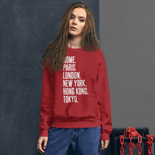 Load image into Gallery viewer, Cities of the World Sweatshirt
