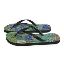 Load image into Gallery viewer, Irises Flip-Flops