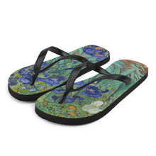 Load image into Gallery viewer, Irises Flip-Flops