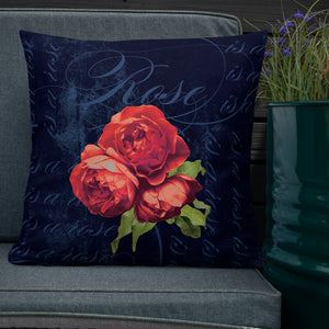 Rose is a rose is a rose Premium Pillow