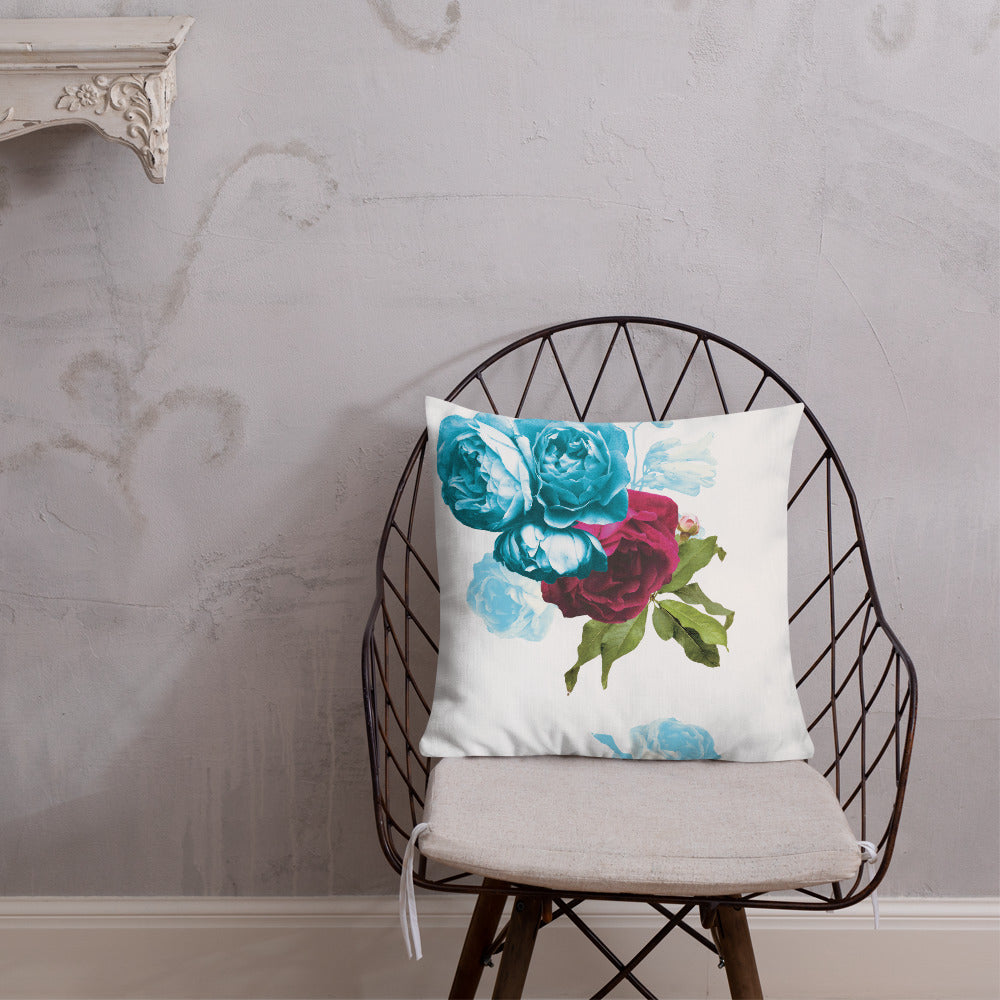 Blue Rose Premium Pillow