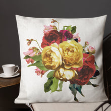 Load image into Gallery viewer, Vintage Rose Premium Pillow