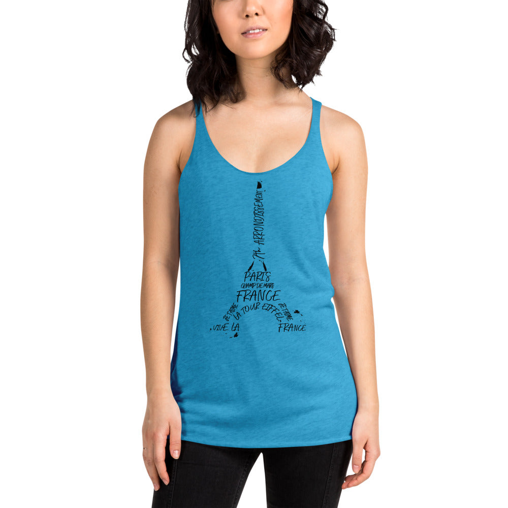 Eiffel Racerback Tank