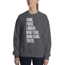 Load image into Gallery viewer, Cities of the World Sweatshirt (9 colors)
