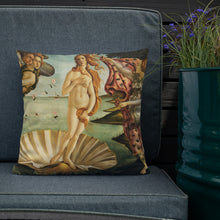Load image into Gallery viewer, Botticelli&#39;s Venus Premium Pillow