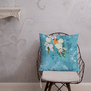 Love Birds II Premium Pillow
