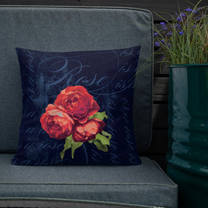 Rose is a rose is a rose Premium Pillow