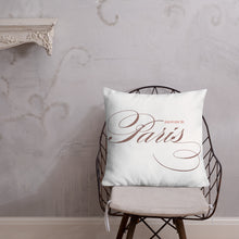 Load image into Gallery viewer, Meet Me In Paris Premium Pillow