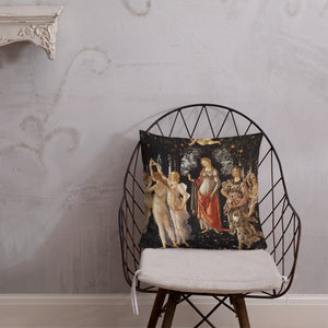 Botticelli's Primavera Premium Pillow
