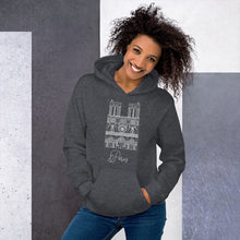Load image into Gallery viewer, Paris Notre Dame Unisex Hoodie
