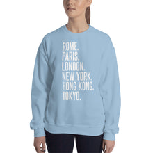 Load image into Gallery viewer, Cities of the World Sweatshirt (9 colors)