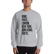 Load image into Gallery viewer, Cities of the World Sweatshirt (9 colors)