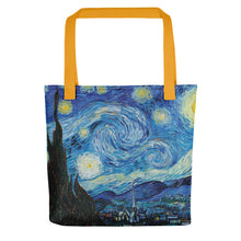 Load image into Gallery viewer, Starry Night Tote bag
