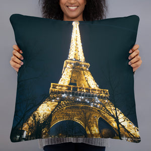 Eiffel Tower Basic Pillow