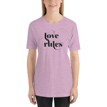 Load image into Gallery viewer, Love Rules t-shirt