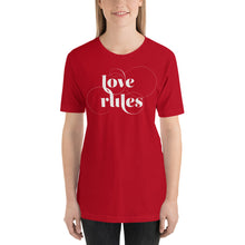 Load image into Gallery viewer, Love Rules t-shirt