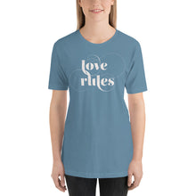 Load image into Gallery viewer, Love Rules t-shirt
